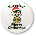 printfashion Ajándék baba - Kitűző, hűtőmágnes - Fehér (6349993)