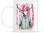 printfashion Szarvas - Bögre - Fehér (788133)