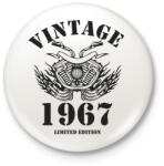 printfashion 1967 - Kitűző, hűtőmágnes - Fehér (6215029)