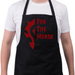 printfashion For the Horde - Kötény - Fekete (4930474)