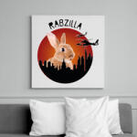 printfashion Rabzilla - Vászonkép - Fehér (7179341)