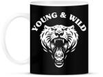 printfashion Tiger - Bögre - Fekete (2291506)