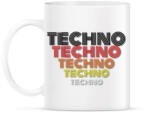 printfashion Techno, Techno - Bögre - Fehér (6583837)