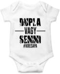 printfashion Dupla vagy semmi - #ikresapa - Baba Body - Fehér (10940346)