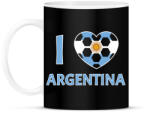 printfashion I love Argentina - Bögre - Fekete (10790721)