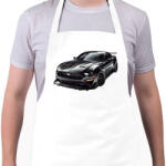 printfashion Mustang - Kötény - Fehér (15210820)