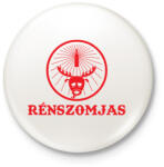 printfashion Rénszomjas - Kitűző, hűtőmágnes - Fehér (12570739)
