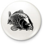 printfashion ponty - Kitűző, hűtőmágnes - Fehér (16674015)