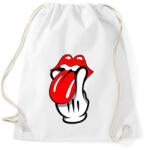 printfashion Lick it! - Sportzsák, Tornazsák - Fehér (2057244)