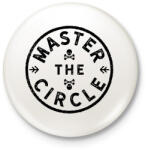 printfashion PUBG - A kör mester - Kitűző, hűtőmágnes - Fehér (3077152)