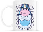 printfashion Mérges unikornis - Bögre - Fehér (11801768)