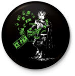printfashion Tyrion pénzeső - Kitűző, hűtőmágnes - Fekete (3097025)