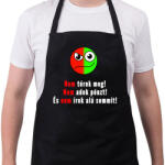 printfashion 3 nem minta - Kötény - Fekete (4928855)