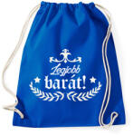 printfashion Legjobb barát - Sportzsák, Tornazsák - Bright royal (247902)