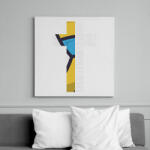 printfashion Egy kis röpladba - Vászonkép - Fehér (6623676)