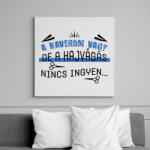 printfashion A hajvágás nincs ingyen - Vászonkép - Fehér (9120488)