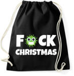 printfashion FUCK CHRISTMAS 2 - Sportzsák, Tornazsák - Fekete (10442378)