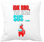 printfashion You kinda Sus! - Among Us - Párnahuzat, Díszpárnahuzat - Fehér (4004468)