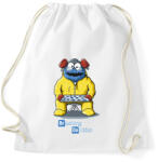 printfashion Breaking cookies - Sportzsák, Tornazsák - Fehér (1982493)