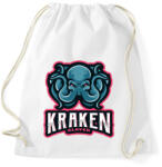 printfashion Kraken Slayer - Sportzsák, Tornazsák - Fehér (5135174)