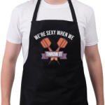 printfashion LMFAO Darts csapat - Kötény - Fekete (4933673)