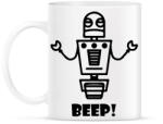 printfashion Beep! robot - Bögre - Fehér (13581662)