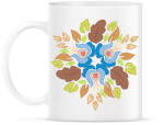 printfashion Népi motívumos mandala - Bögre - Fehér (13536085)
