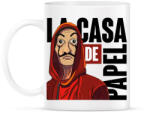 printfashion La casa de papel art - Bögre - Fehér (5508774)