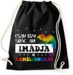 printfashion Egy srác - Kaméleon - Sportzsák, Tornazsák - Fekete (10866458)