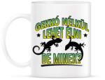 printfashion Gekkó nélkül élni - Bögre - Fehér (10783940)
