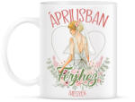 printfashion Áprilisban férjhez megyek - Bögre - Fehér (7339260)