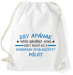 printfashion Gondosan kiválasztott póló - Sportzsák, Tornazsák - Fehér (13601395)