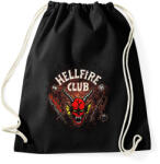 printfashion Hellfire Club - Stranger Things - Sportzsák, Tornazsák - Fekete (7293189)