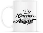 printfashion A királynők augusztusban születnek - Bögre - Fehér (789198)