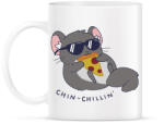 printfashion Chin-chillin' - Bögre - Fehér (13817600)
