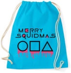 printfashion Merry Squidmas jelek - Sportzsák, Tornazsák - Surf blue (5677980)