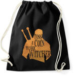 printfashion Toss a Coin to your Witcher - Sportzsák, Tornazsák - Fekete (2220780)