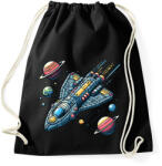 printfashion Ürhajó - Sportzsák, Tornazsák - Fekete (15276406)