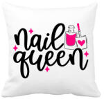 printfashion Nail Queen - Párnahuzat, Díszpárnahuzat - Fehér (10976827)