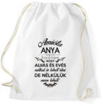 printfashion Amióta anya vagyok. - Sportzsák, Tornazsák - Fehér (277789)