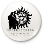 printfashion supernatural3 - Kitűző, hűtőmágnes - Fehér (3079407)