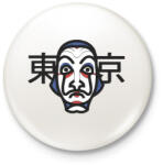 printfashion La casa de papel Japan style - Kitűző, hűtőmágnes - Fehér (4689396)