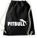 printfashion Pitbull sport - Sportzsák, Tornazsák - Fekete (1187856)