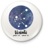 printfashion Vízöntő - Kitűző, hűtőmágnes - Fehér (7476696)