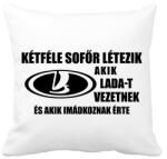printfashion Kétféle sofőr: Lada - Párnahuzat, Díszpárnahuzat - Fehér (2321301)
