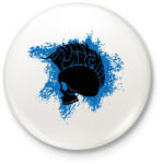 printfashion The punk archive - Kitűző, hűtőmágnes - Fehér (7668306)