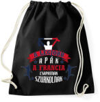 printfashion Francia csapat - Sportzsák, Tornazsák - Fekete (10857216)