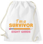 printfashion Túlélő - Sportzsák, Tornazsák - Fehér (2233958)