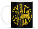 printfashion Swimmers with balls - Bögre - Fekete (15922433)