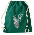 printfashion Hegyekben - Sportzsák, Tornazsák - Sötétzöld (74777)